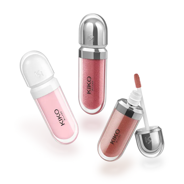 glossy lip set by Kiko Milano (3 pcs)
