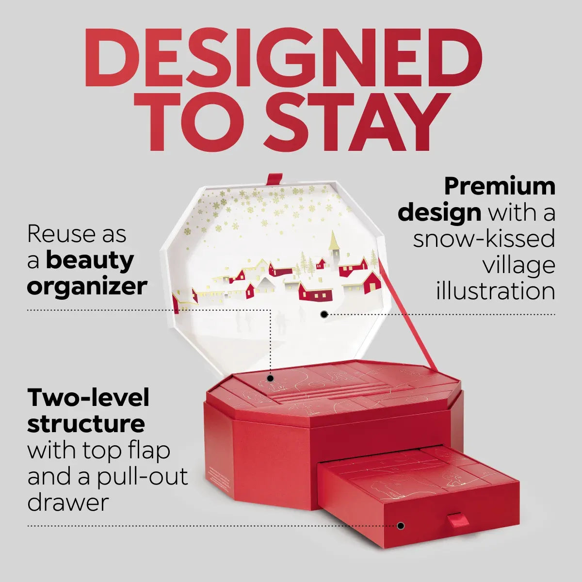 KIKO MILANO - Snow-kissed holiday advent calendar 24 products