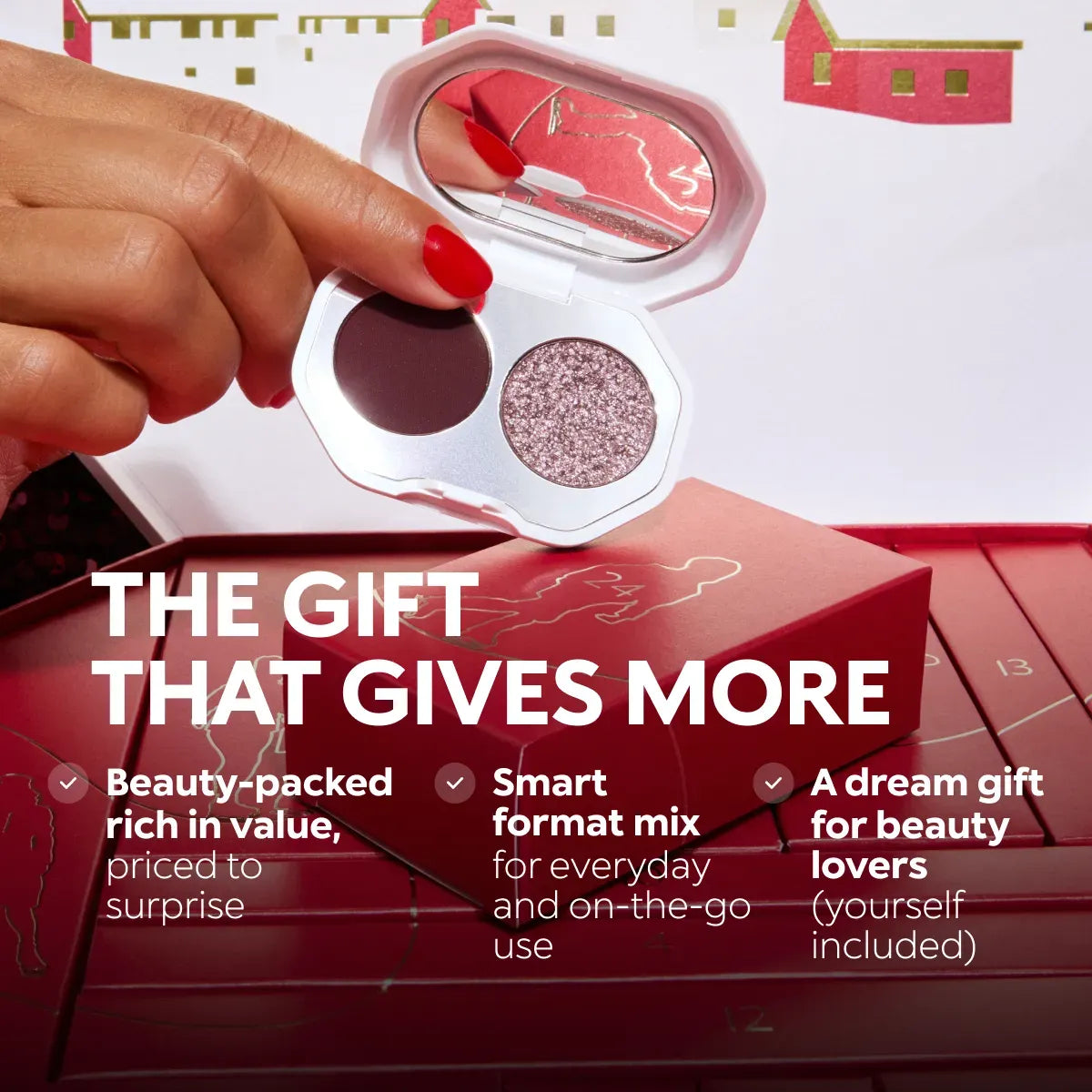 KIKO MILANO - Snow-kissed holiday advent calendar 24 products