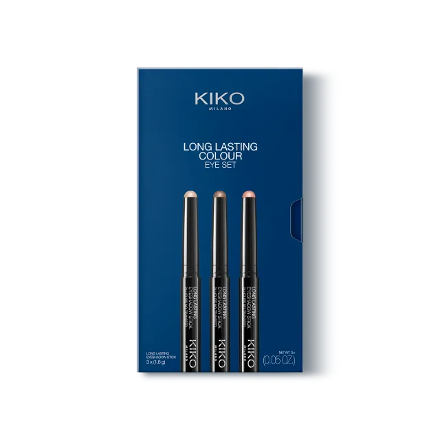 long lasting colour eye set by Kiko Milano (3 pcs)
