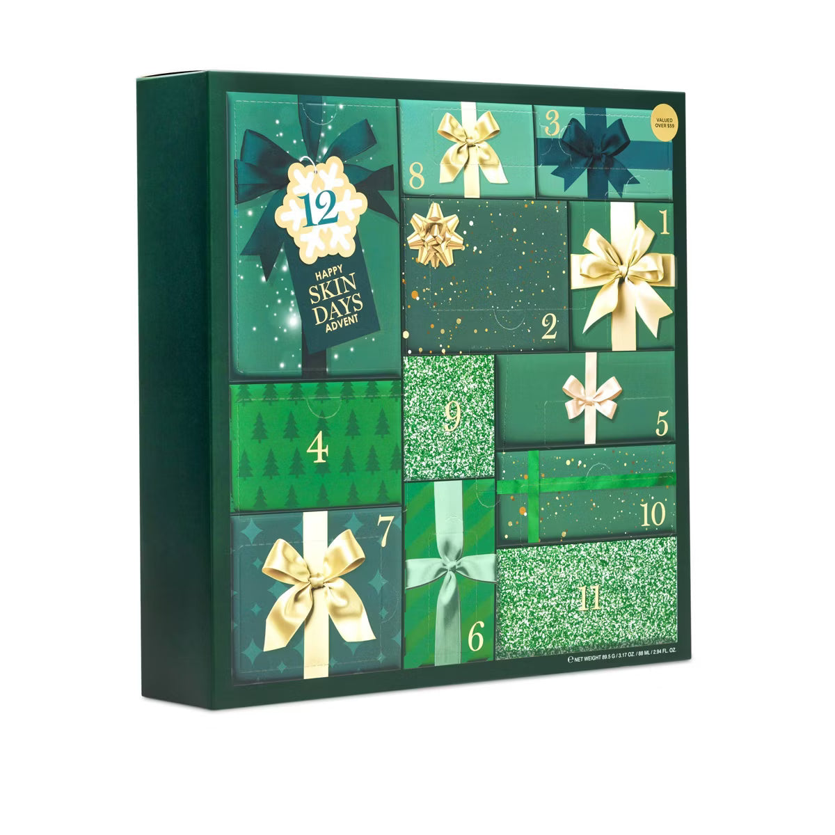 Skincare Calendar Advent Gift Set - 12pc